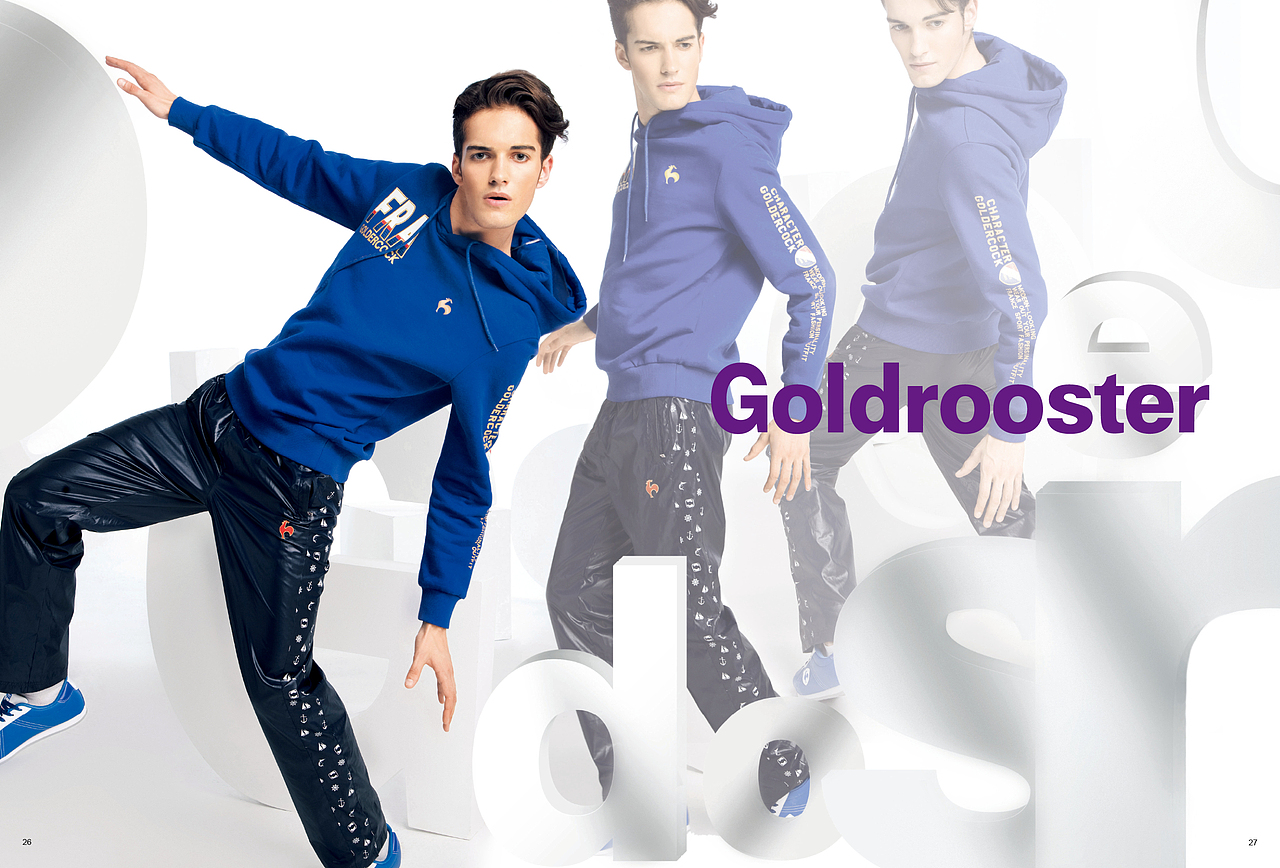 金鸡品牌运动装形象画册
