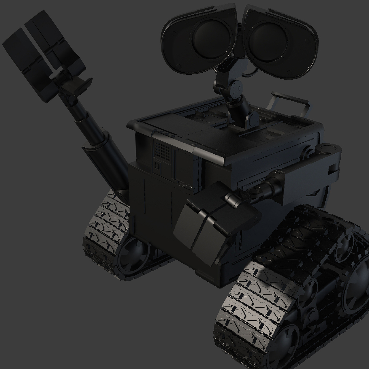 wall-e建模与白模渲染（图ZNTcyOTIxNDA=） - 动画/影视 - 站酷设计师D_w丶原创素材 - 站酷ZCOOL