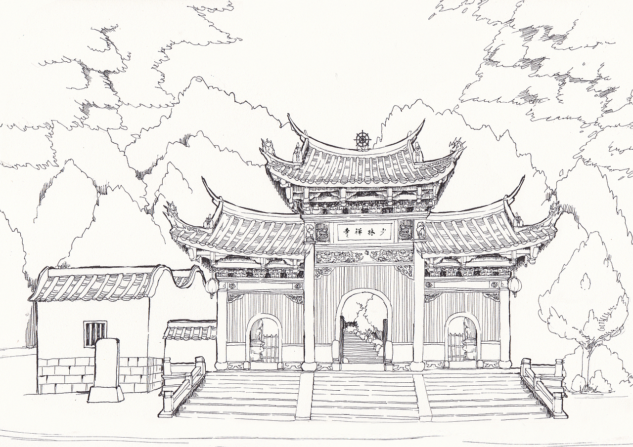 一些泉州的练习稿（图ZODE5NzMxMDQ=） - 创作习作 - 站酷设计师林阿虫原创素材 - 站酷ZCOOL