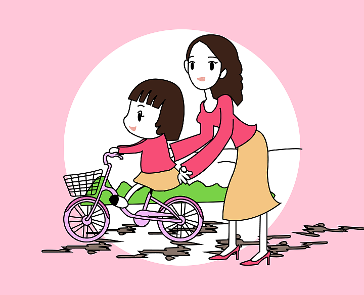 绘画 — 【别克母亲节插画之四】
