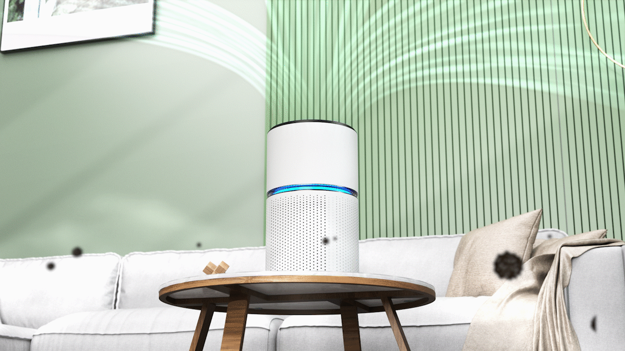 小家电 空气净化器 三维视频渲染（图ZMjkyODI2MDI0） - 动画/影视 - 站酷设计师music_lam原创素材 - 站酷ZCOOL