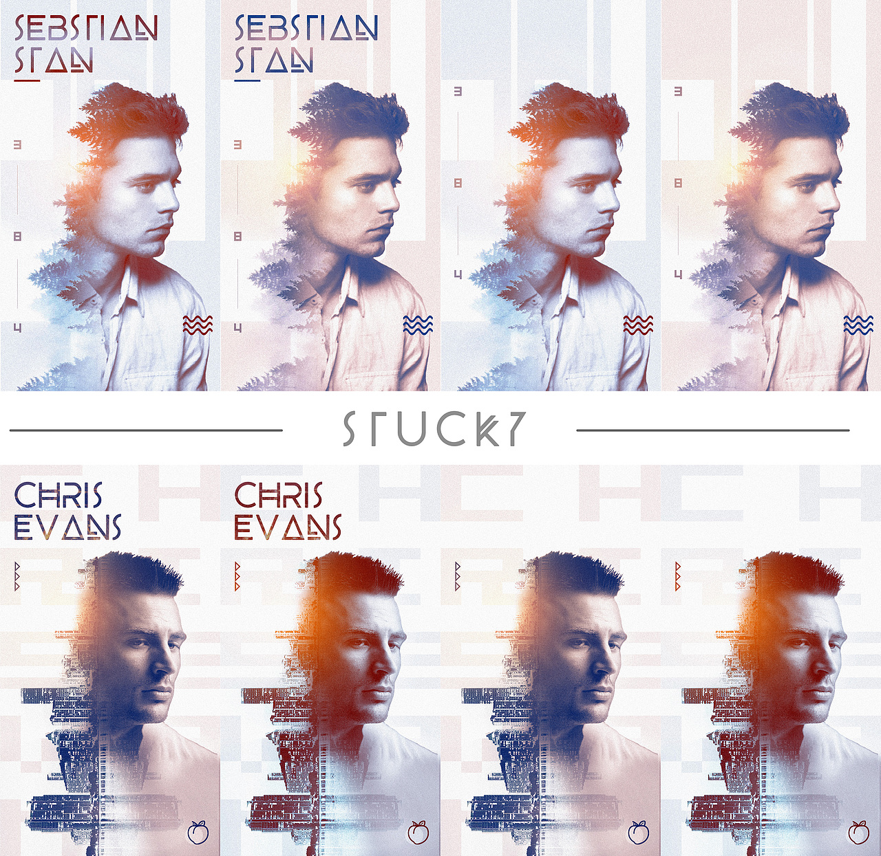 人物海报 —— 双重曝光（教程练习）（图ZMTE5NDc5MTQ0） - 海报 - 站酷设计师zoechen384原创素材 - 站酷ZCOOL