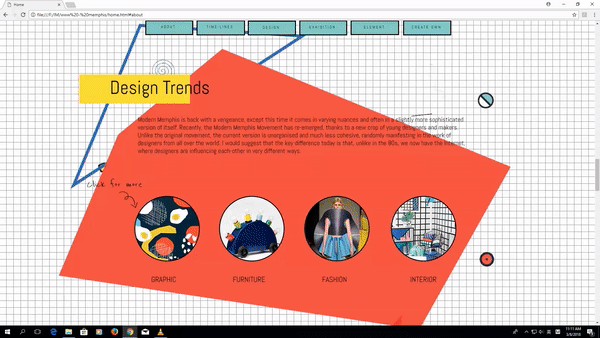 孟菲斯网页界面设计（图ZMjMwNTc5NjAw） - 运营设计 - 站酷设计师澈子爱喝可乐原创素材 - 站酷ZCOOL