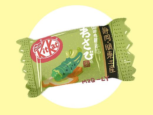 好吃的要画下来~