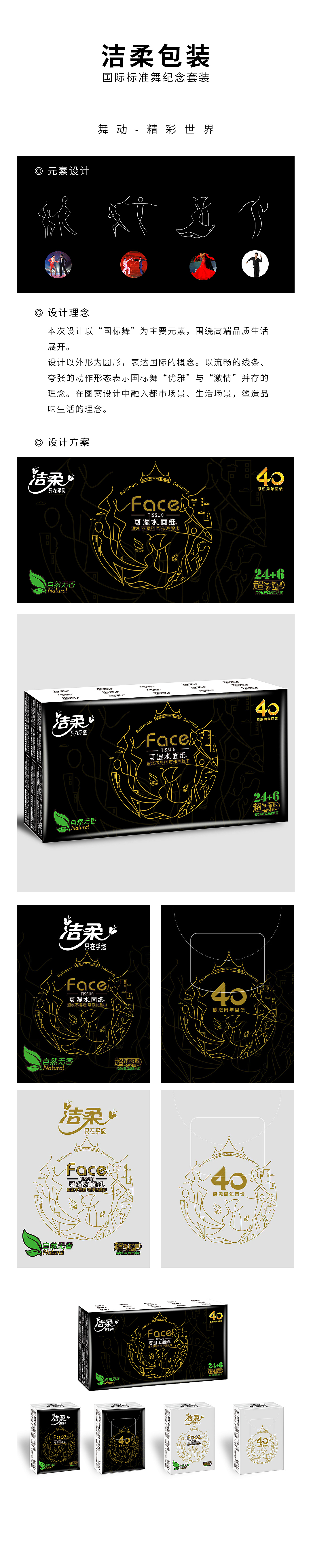 洁柔40周年包装设计（图ZMTMyMDk3MDE2） - 包装 - 站酷设计师单小珊原创素材 - 站酷ZCOOL