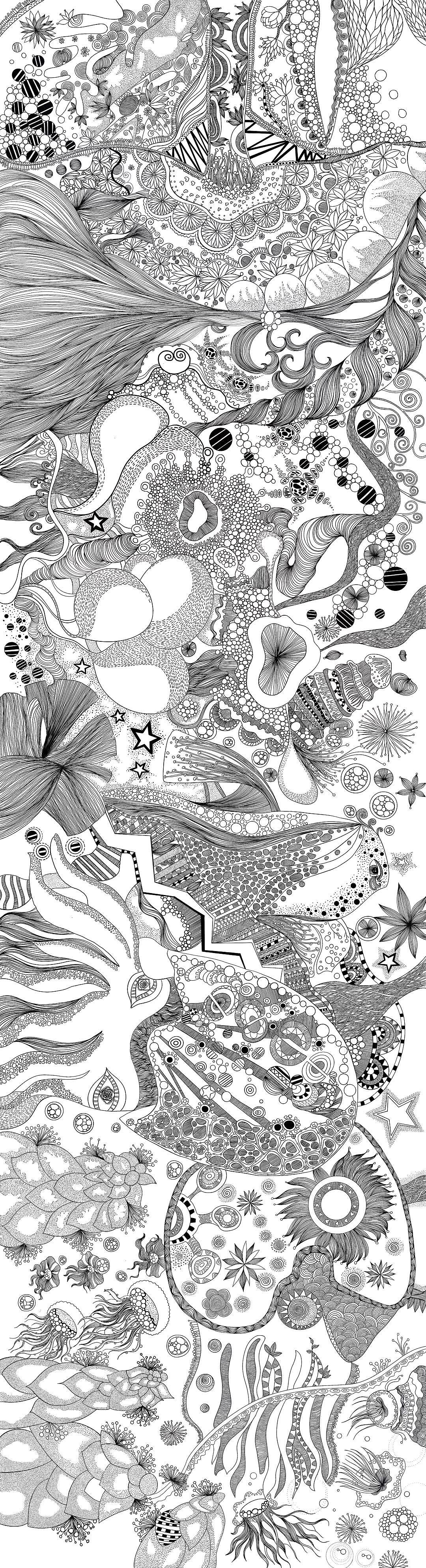 我的海底世界（图ZMzYxNzU2MzIw） - 商业插画 - 站酷设计师三AJIN原创素材 - 站酷ZCOOL