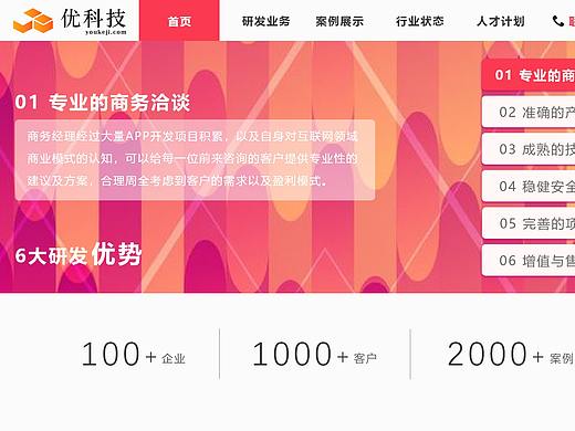优科技网页