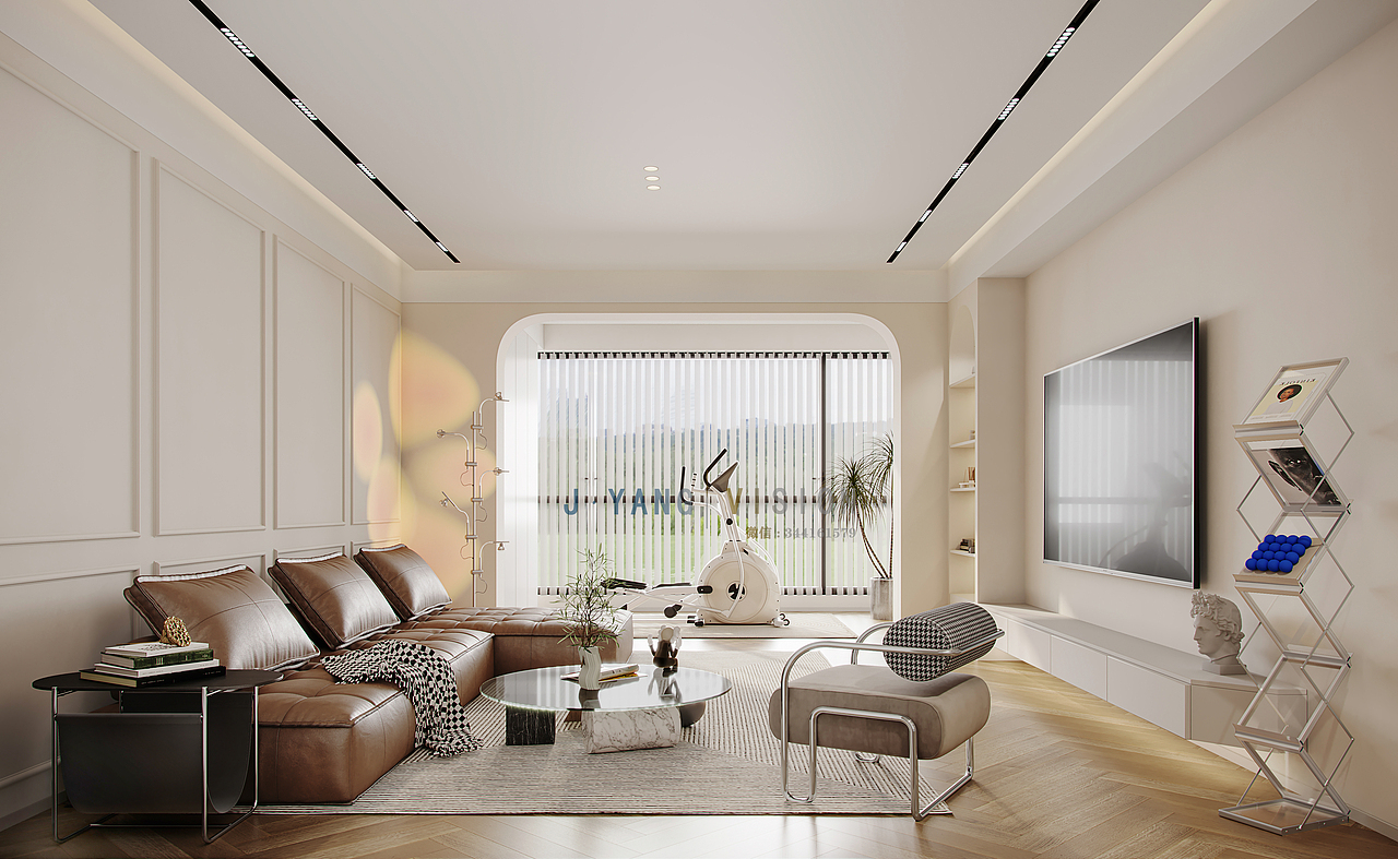 现代简约客餐厅