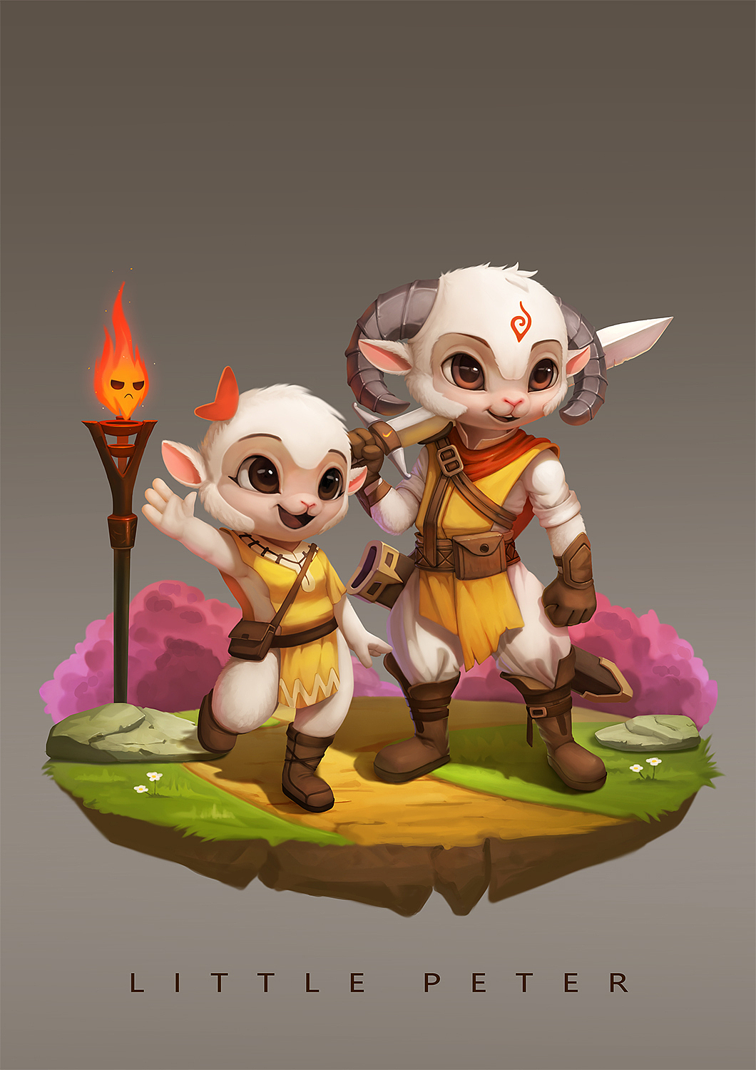 羊儿哥哥和妹妹