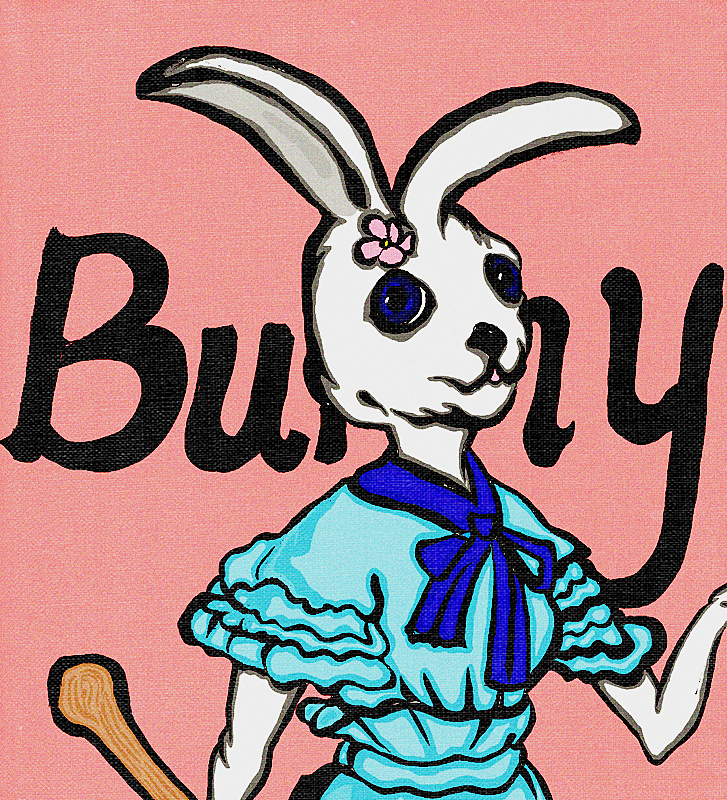 兔子成了精,按说,大概齐这个样子