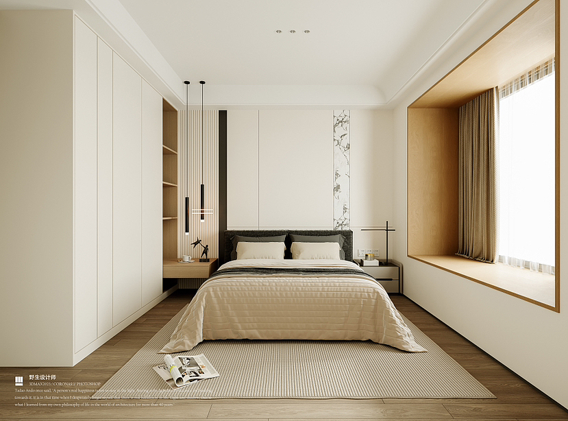 现代奶油风结合大平层