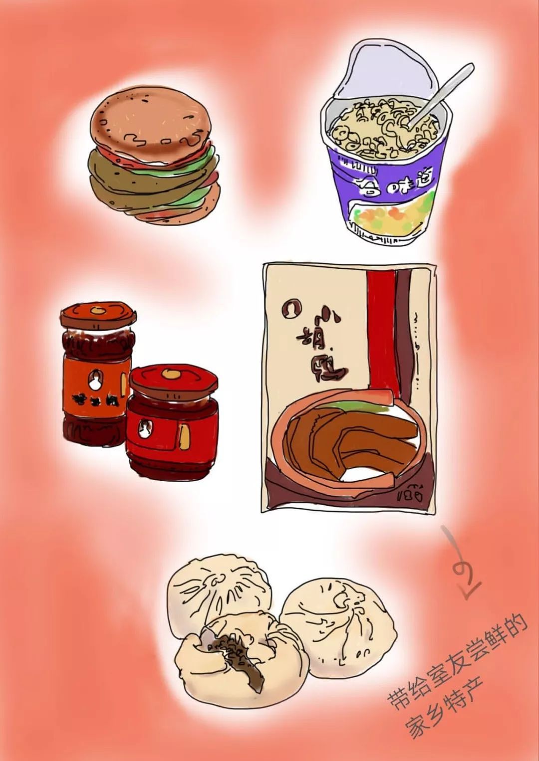 微信#嘘，行李箱在讲故事呢（图ZMTEzNjE1OTA4） - 艺术插画 - 站酷设计师八小太阳原创素材 - 站酷ZCOOL