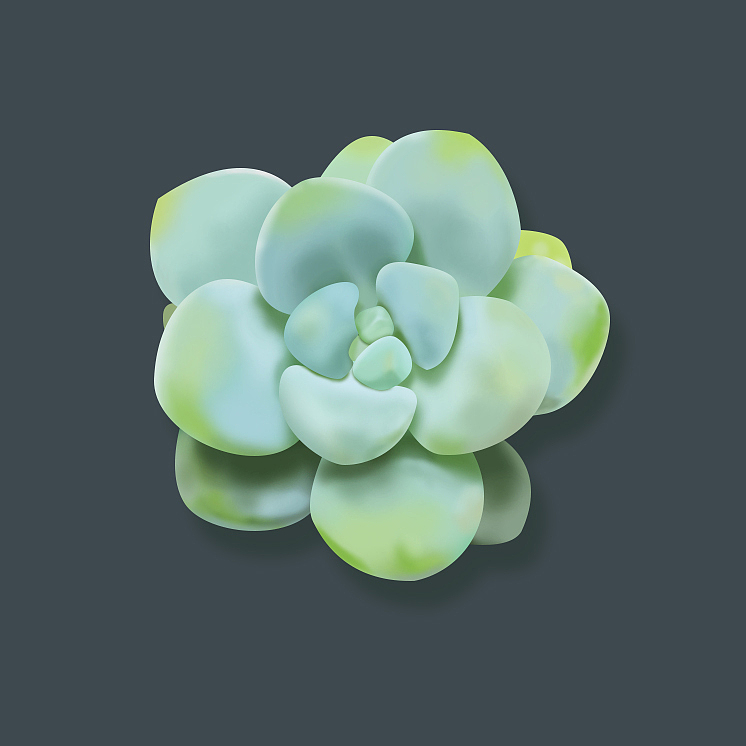 拟物+轻量渐变图标