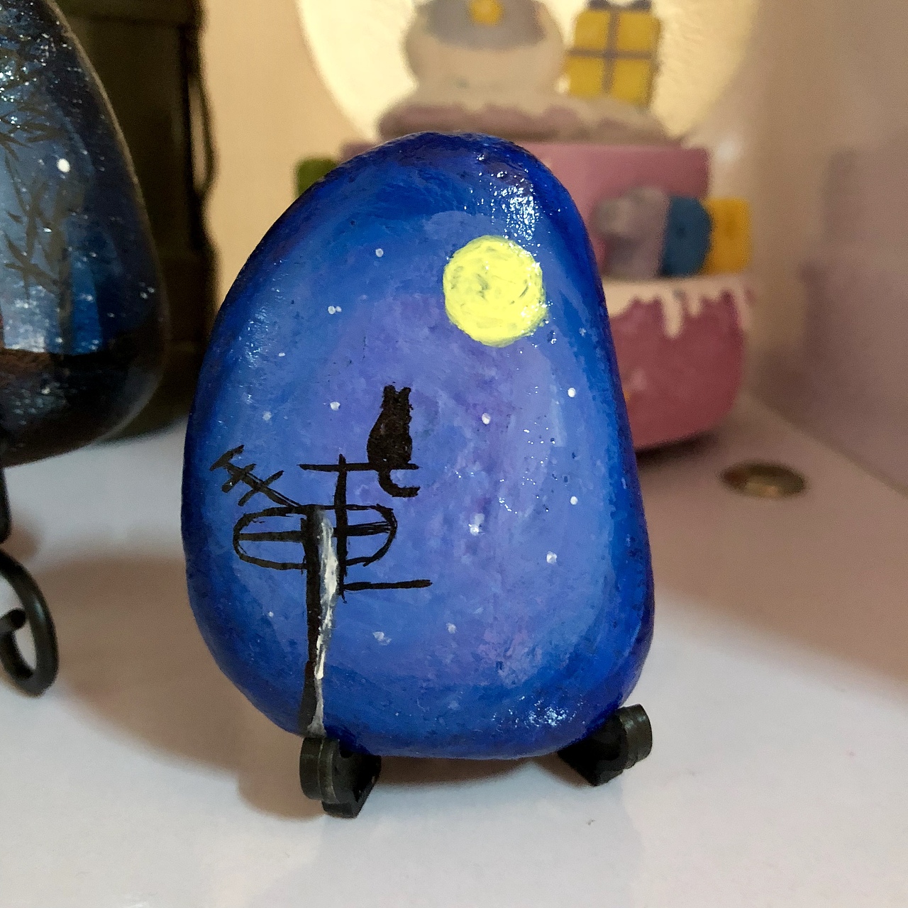当石头遇上文艺——我的石头绘（图ZMTAyNDEwNTM2） - 工艺品设计 - 站酷设计师爱上王的手创原创素材 - 站酷ZCOOL