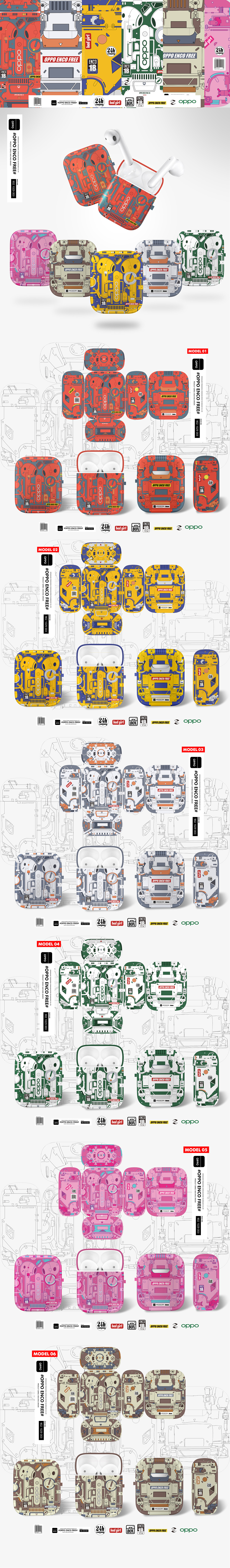 机甲套装[ENCO FREE NO.1-6]（图ZMTkyNjI4OTYw） - 图案 - 站酷设计师一顿操作原创素材 - 站酷ZCOOL