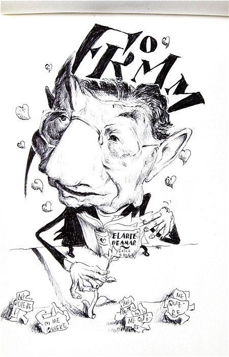 临名人漫画像(圆珠笔)1