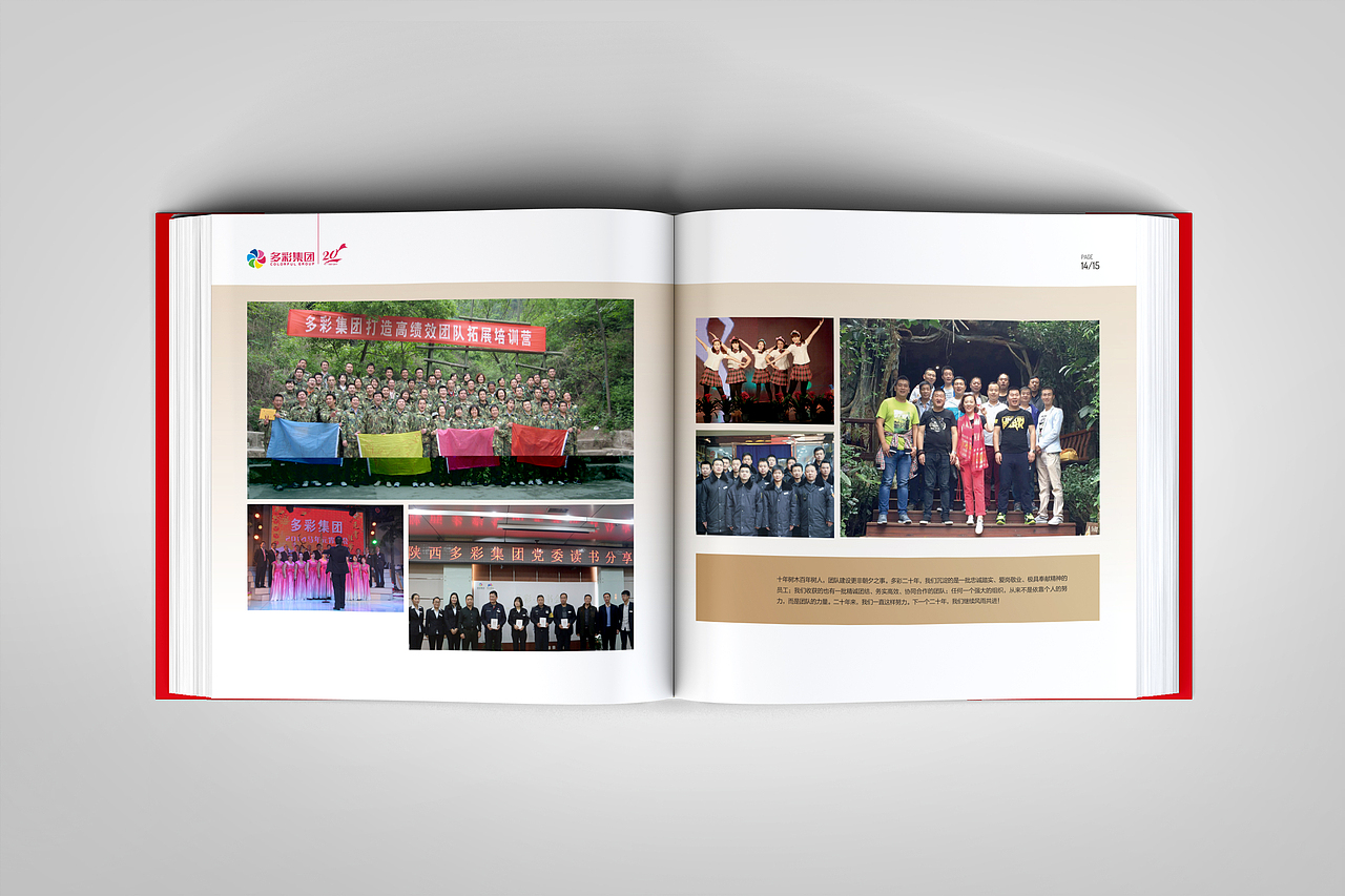 多彩集团/画册设计