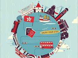 世界各国美食海报