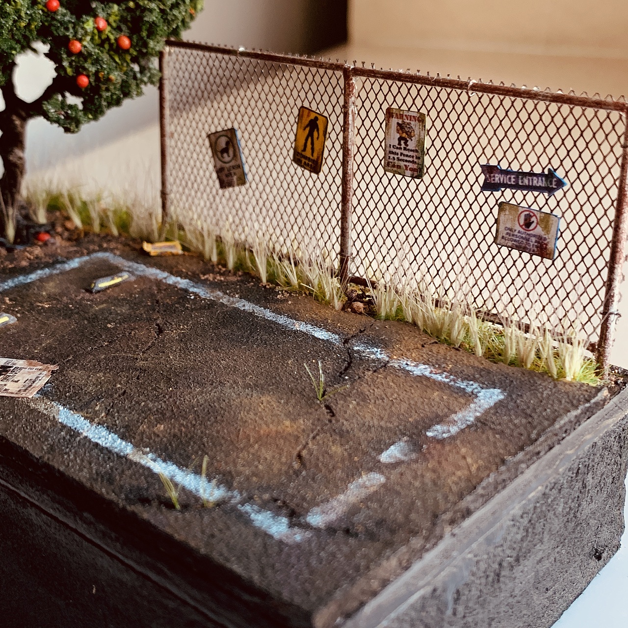 微缩模型末日场景