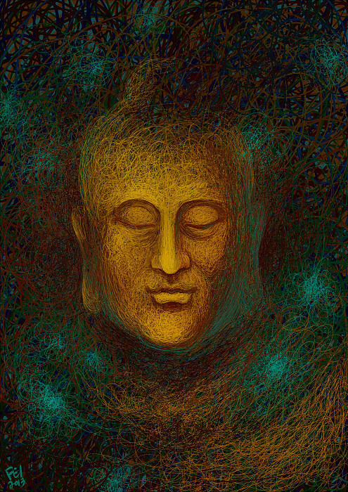 寻缘（图ZODg0NTI4NA==） - 艺术插画 - 站酷设计师feii原创素材 - 站酷ZCOOL