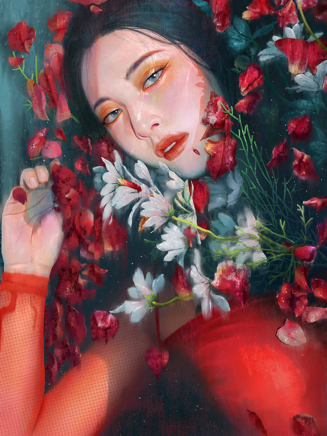 一点红（图ZMjE5NDc0ODE2） - 创作习作 - 站酷设计师惡童製慥soulchan原创素材 - 站酷ZCOOL