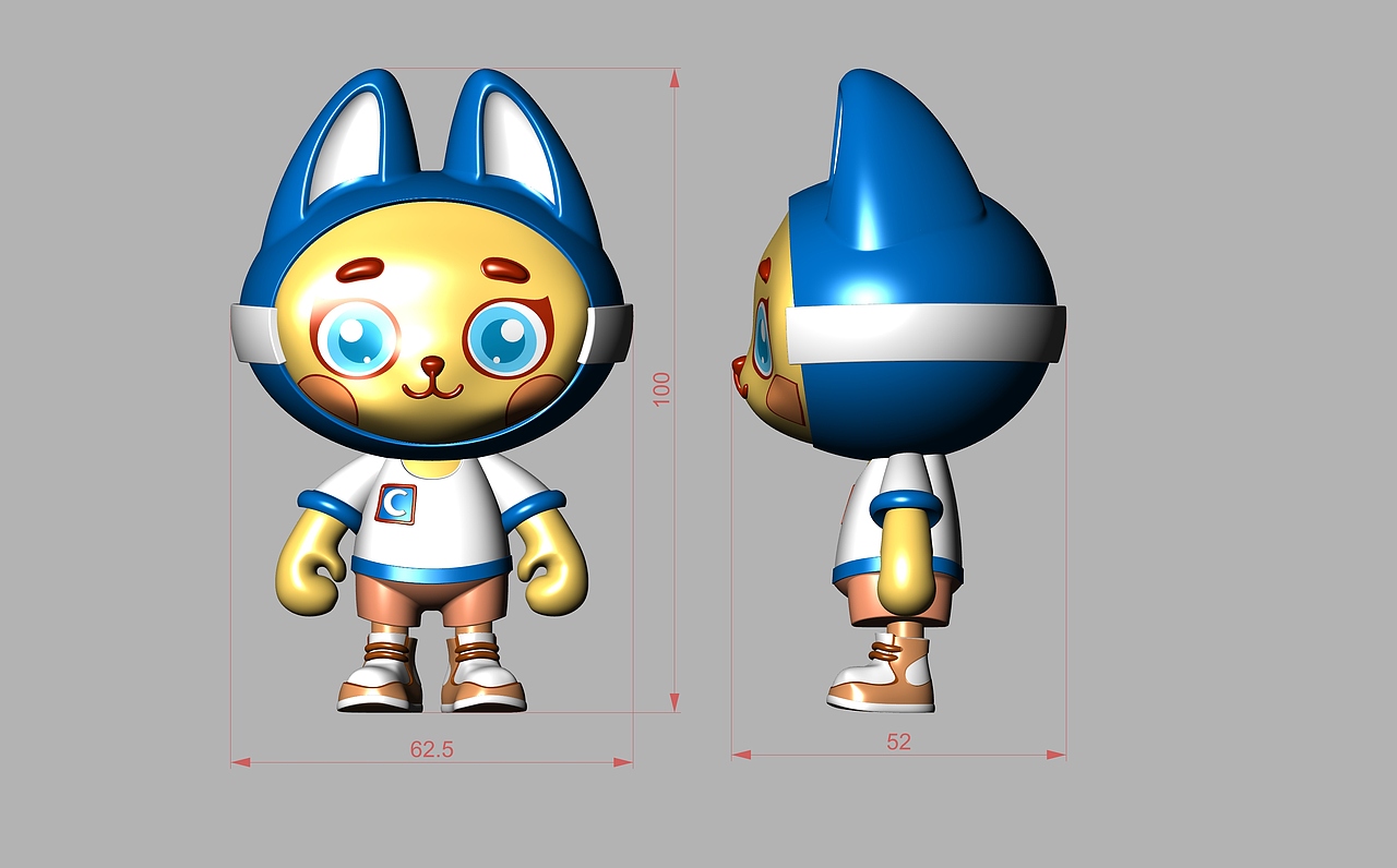 卡通造型|三维|产品|cw861029 - 原创作品 - 站酷 (zcool)