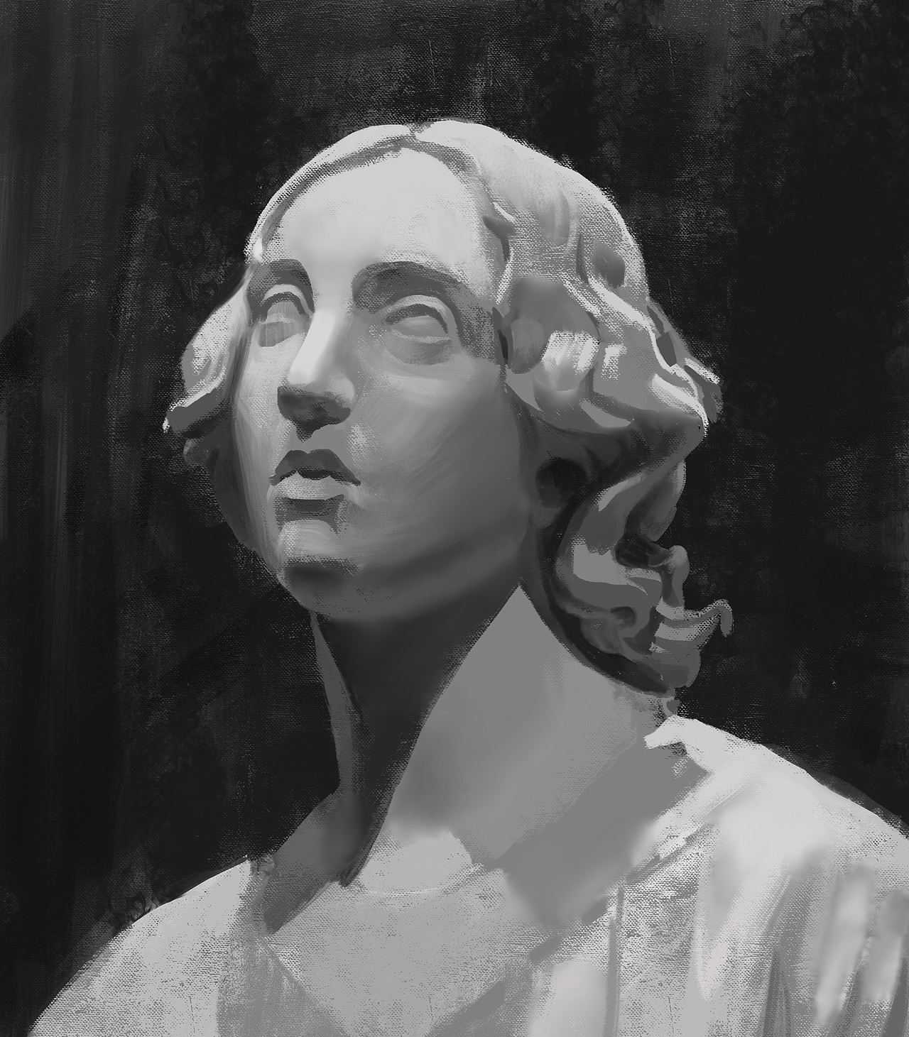 石膏像练习|其他|其他|尤巫_临摹作品-站酷(zcool)