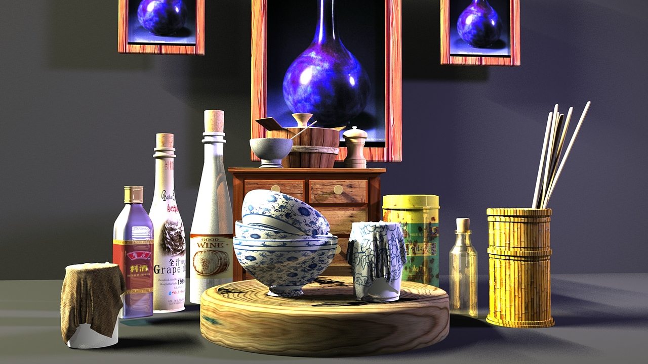 静物（图ZMTA0NDQ0OTc2） - 其他三维 - 站酷设计师漠然跳跳原创素材 - 站酷ZCOOL