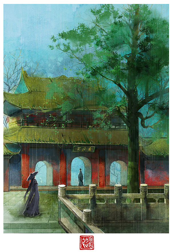 故事（图ZMTA1NzU0NDI4） - 商业插画 - 站酷设计师养猫画画的随随原创素材 - 站酷ZCOOL