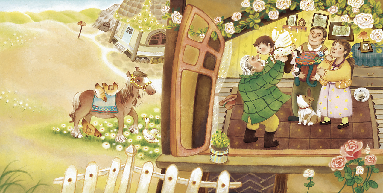 绘本《卷起一片蓝色小海》（图ZMTIwNDEyNzYw） - 绘本 - 站酷设计师LongJiNg原创素材 - 站酷ZCOOL