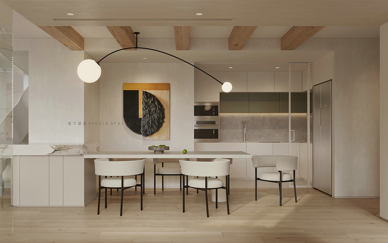 宁洁设计作品 |轻风（图ZMjAwNTY4MzEy） - 家装设计 - 站酷设计师舍下草堂原创素材 - 站酷ZCOOL