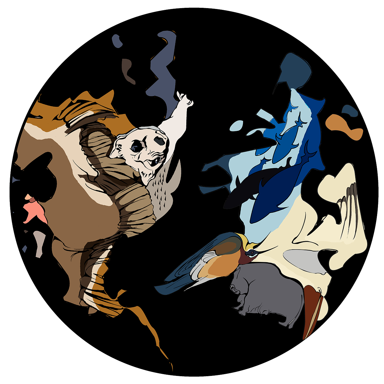 2015年大二上图形语言作业（图ZNDEwMzQ5MzI=） - 图案 - 站酷设计师66鹿鹿原创素材 - 站酷ZCOOL