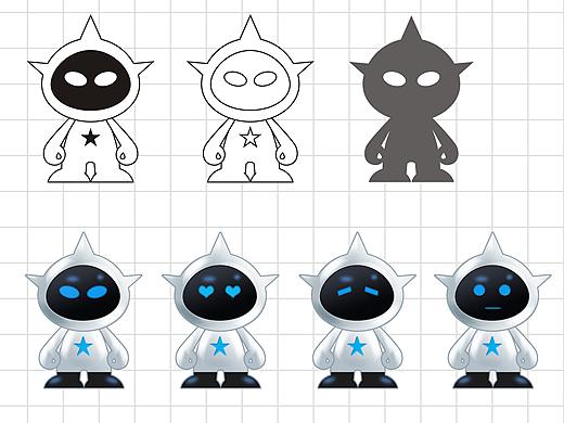 早期——星仔（個人主頁-ZMjY0NTI2MjA=） - IP形象 - 站酷設(shè)計師金戈井原創(chuàng)素材 - 站酷ZCOOL