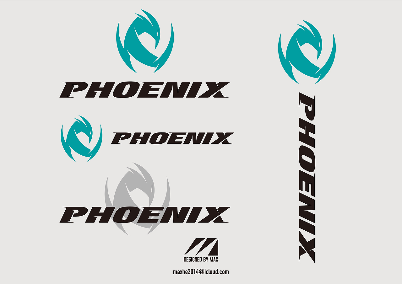 凤凰LOGO设计（图ZMjUwNDI4MTQ0） - Logo - 站酷设计师MaxHe2020原创素材 - 站酷ZCOOL