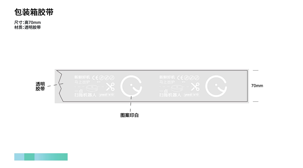 yeedi扫地机器人平面物料