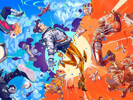 核聚变Tour2019主视觉设计