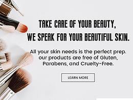 美妆banner首页店铺设计