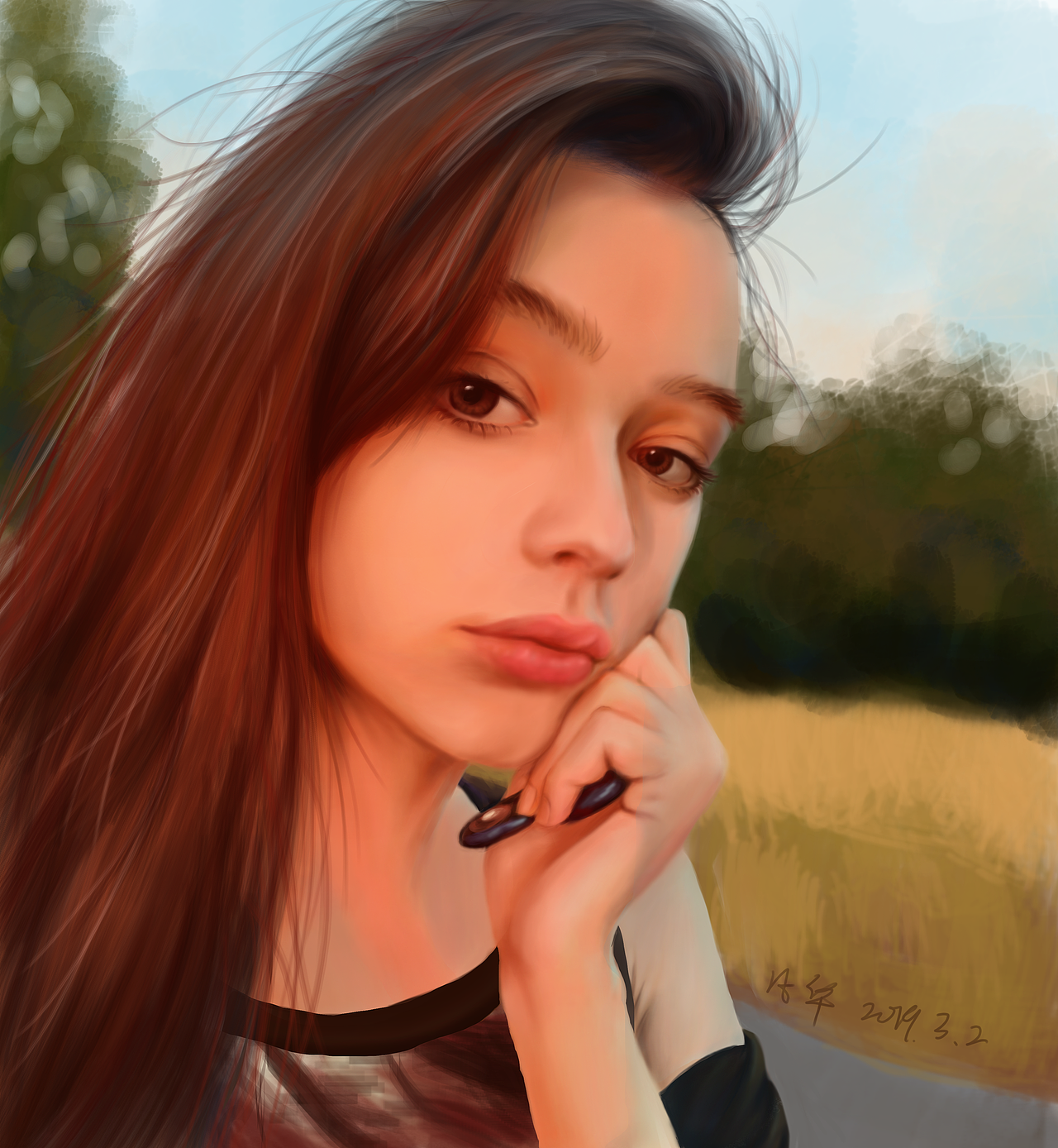 新人彩色照片绘画（图ZMTQ3NTY2OTU2） - 其他 - 站酷设计师稚龙原创素材 - 站酷ZCOOL