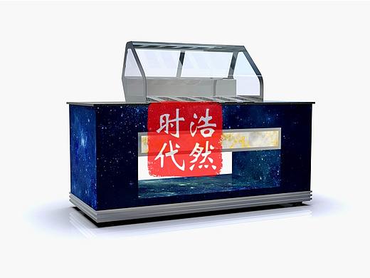 亚克力星空移动布菲台定制