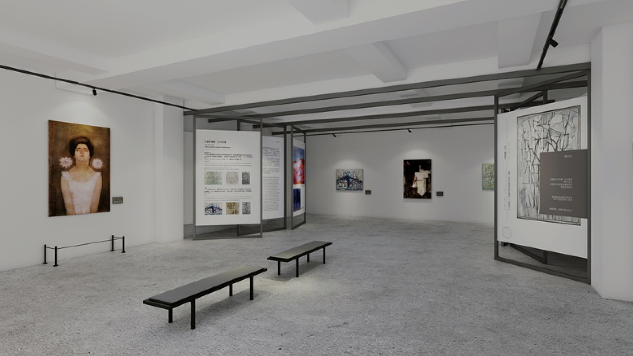 彼埃·蒙德里安美术馆|空间|展陈设计|cyinglin_原创作品-站酷zcool