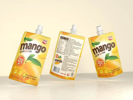 包装案例 | 韩国果汁饮品
