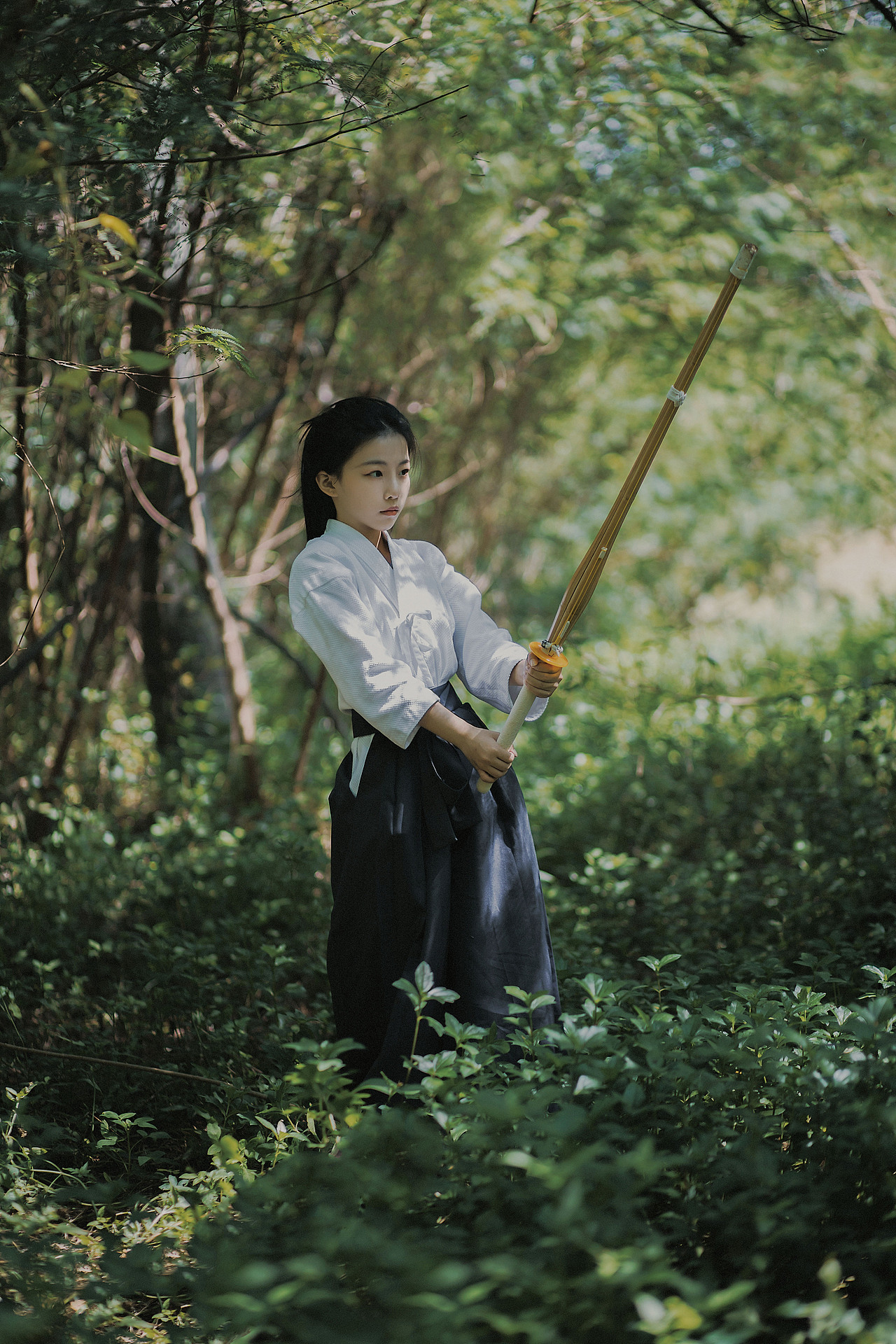 竹剑道（图ZMjc4MTQ3ODc2） - 人像摄影 - 站酷设计师一梵aloka原创素材 - 站酷ZCOOL