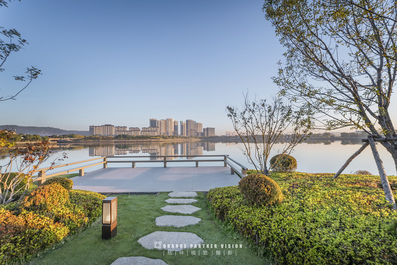 景观摄影:大连融创御西湖 / 桔伴视觉