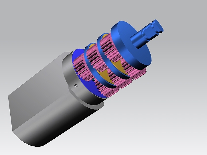 智能窗帘遥控静音齿轮箱