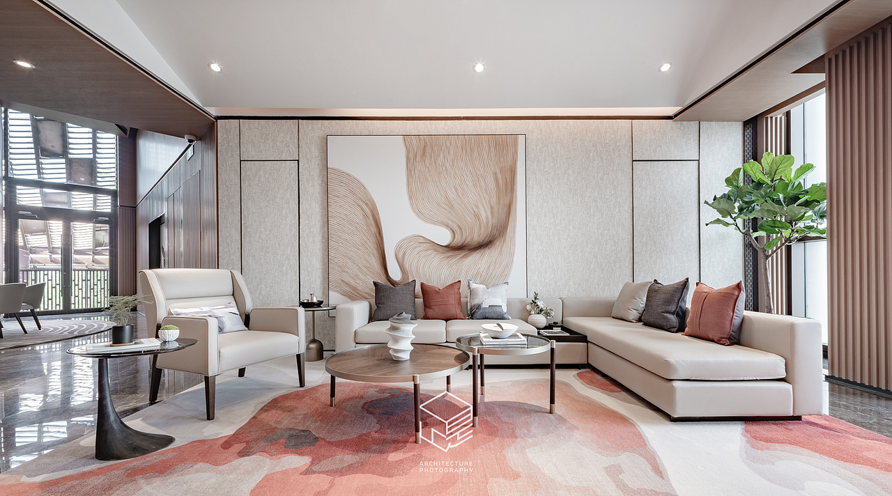 售楼部空间分享|石家庄华远.昆仑赋售楼部