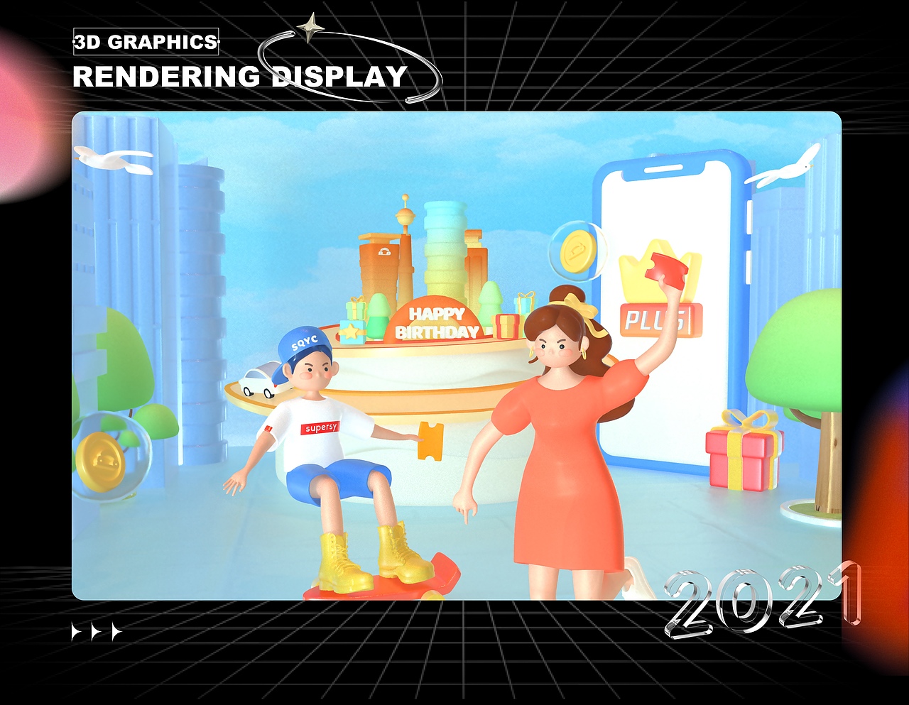 2021首汽约车视觉设计作品年鉴 C4D 三维（图ZMjg1NzAzNTcy） - 产品 - 站酷设计师首汽约车UED原创素材 - 站酷ZCOOL