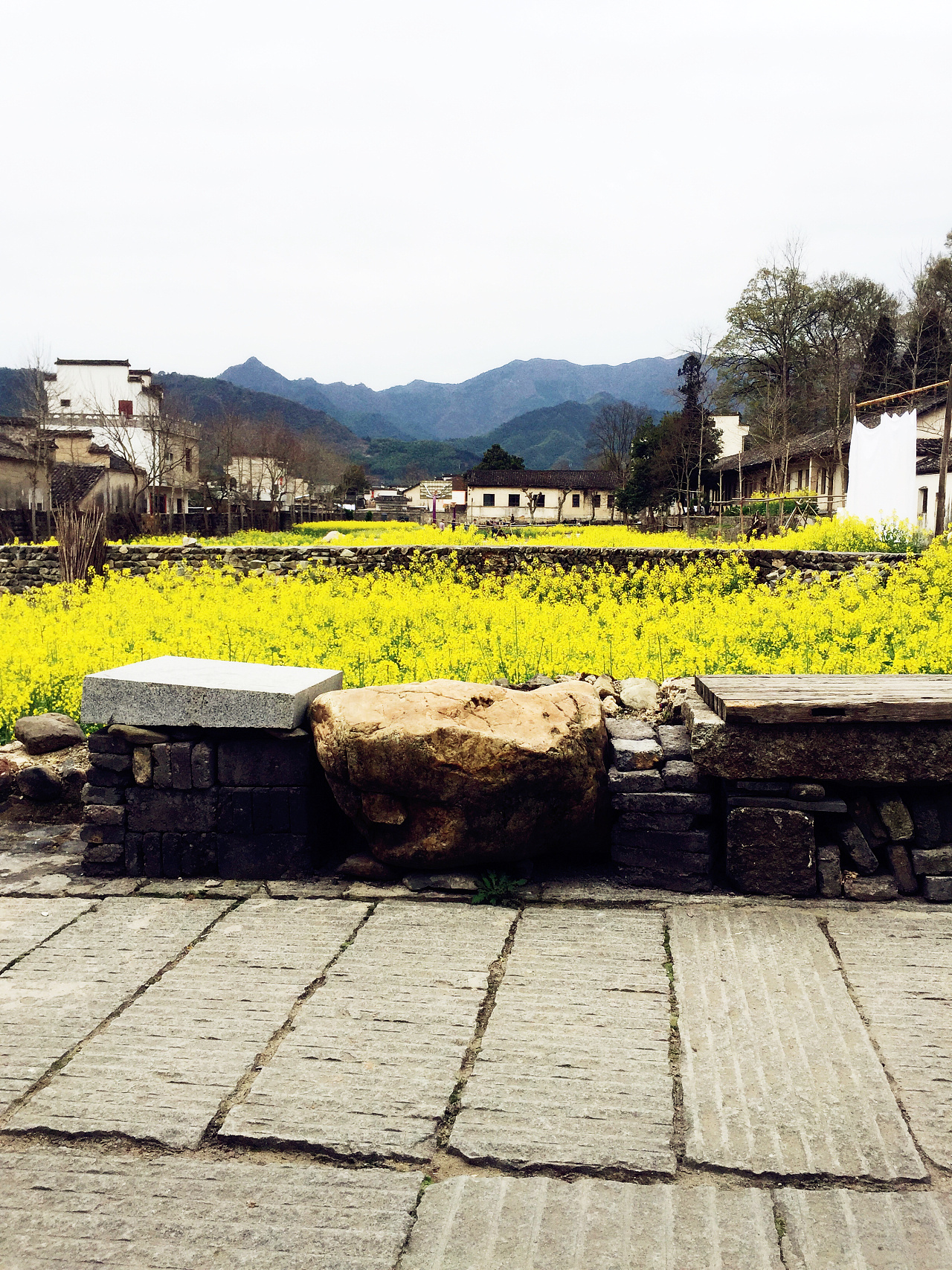 徽派建筑-安徽宏村写生