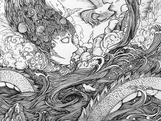 精卫填海