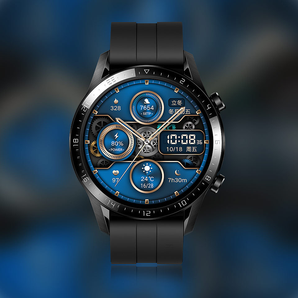 华为运动表盘设计