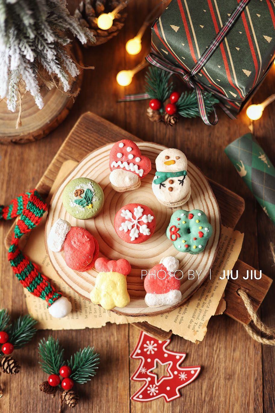 烘焙摄影|圣诞马卡龙拍摄（图ZMzI0MDEzMjQ0） - 美食摄影 - 站酷设计师大酒酒原创素材 - 站酷ZCOOL